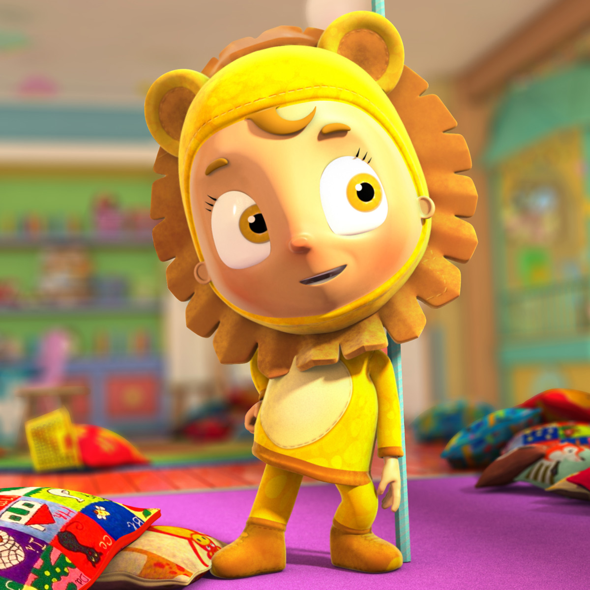 Little Animals,Leo, Lion,cartoon,3d