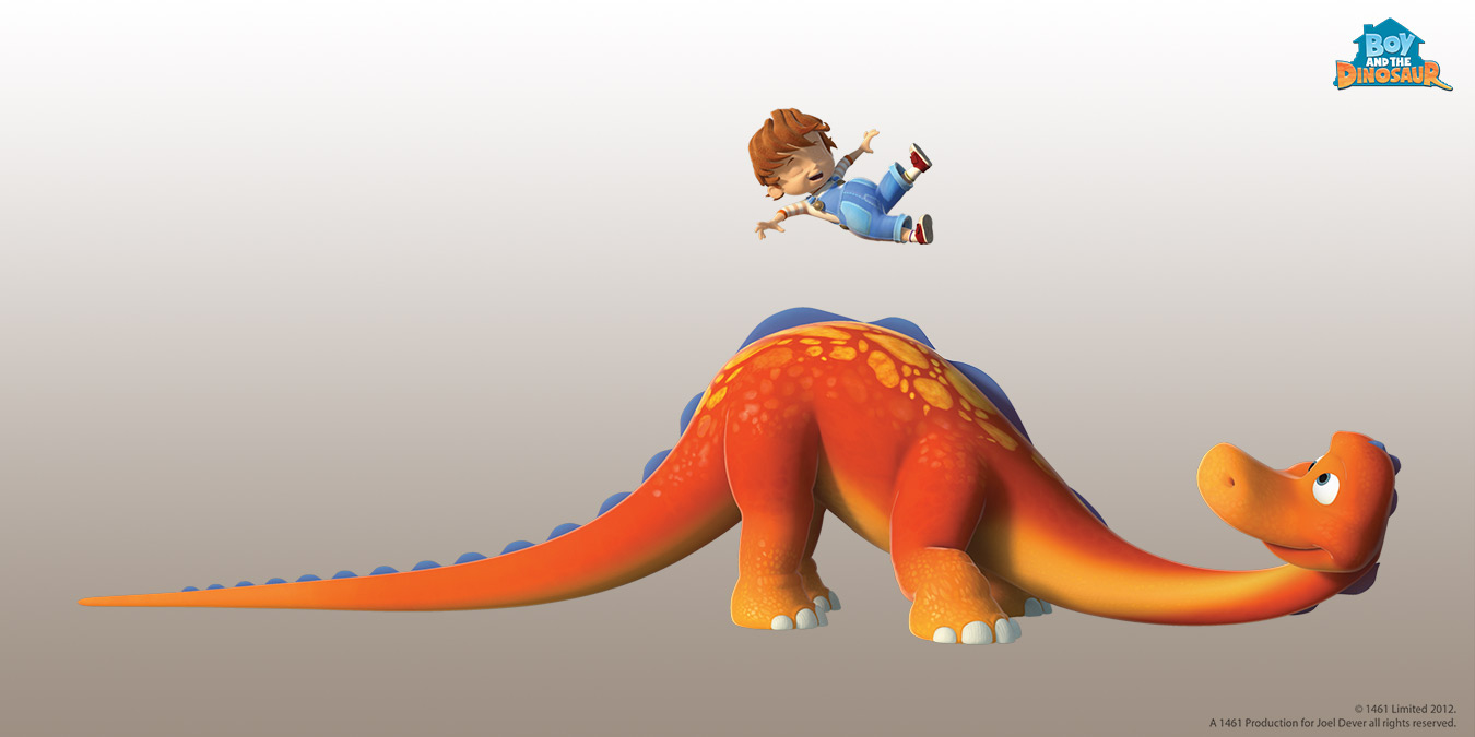 Boy And Dinosaur - Slide - 3D Animation Manchester by Studio Distract