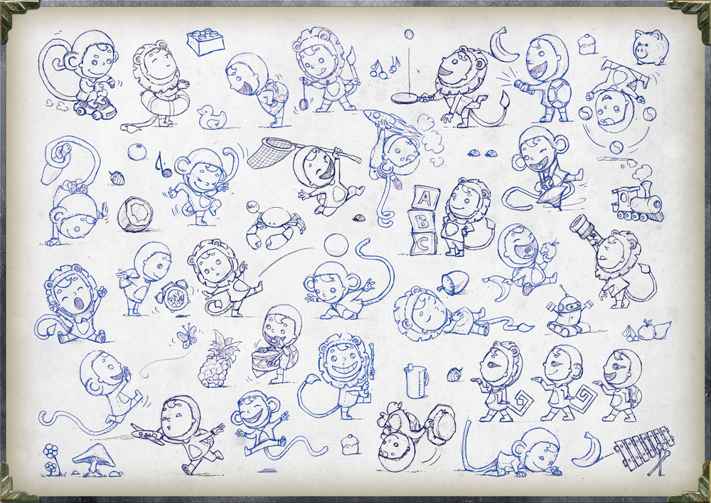 Little Animals,Character, Concepts